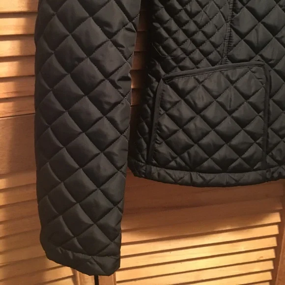Calvin Klein Black Quilted Jacket - Picture 8 of 8